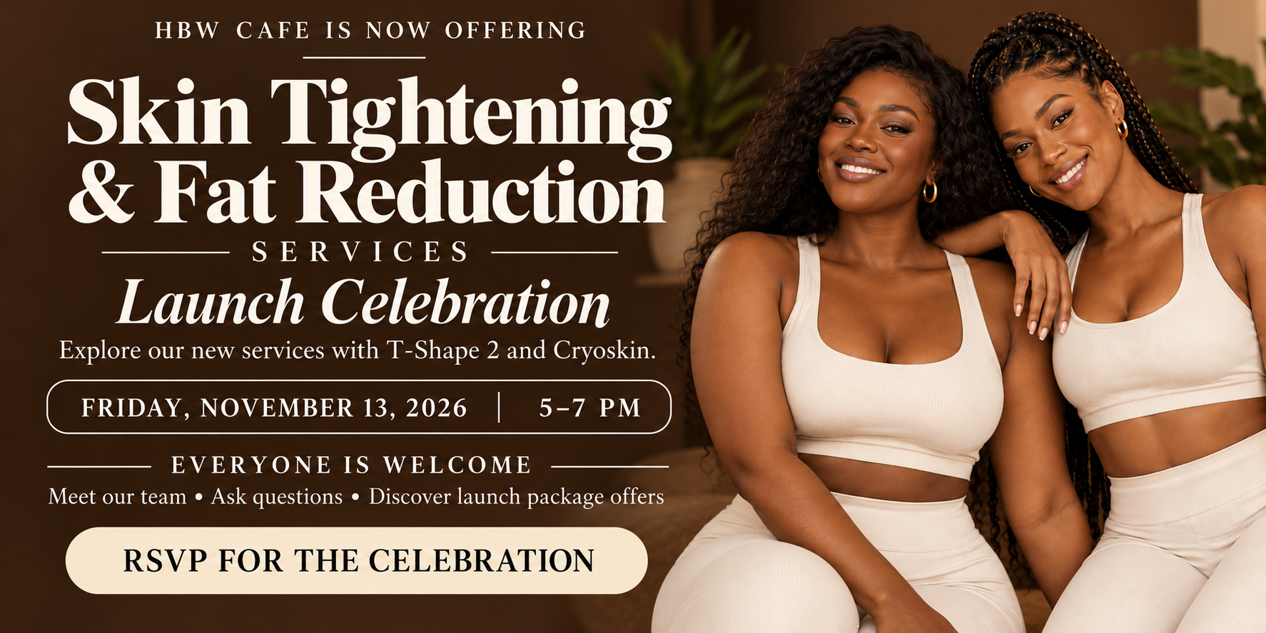 Invitation to the HBW CAFE evening launch celebration